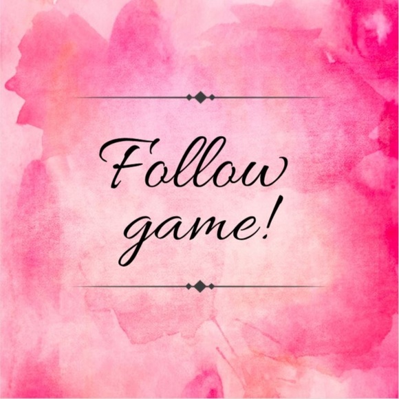 Follow Game Tops - ❤️️ My First Follow Game! ❤️️